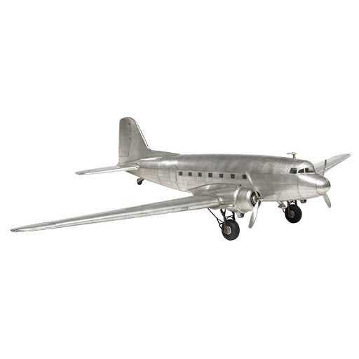 Dakota DC3 Aluminium Plane - Davis Concept Store